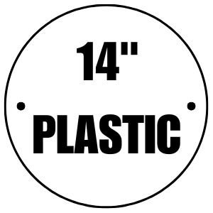 Black Plastic Bat