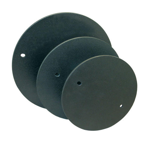 Black Plastic Bats with pin holes