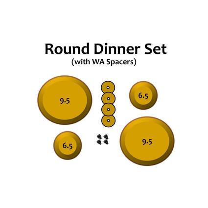 Round Dinner Set